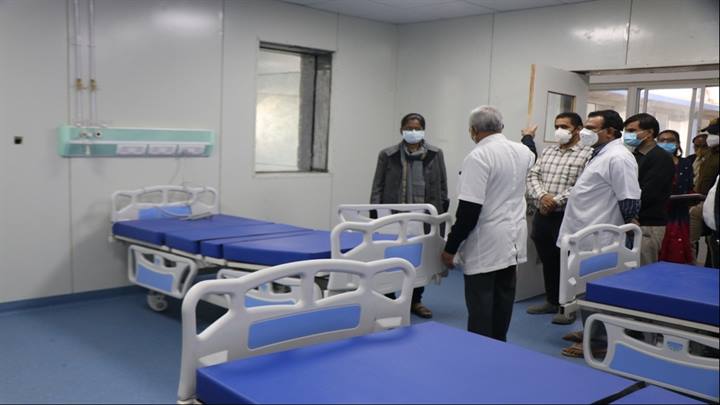 लहर से पहले जिला अस्पताल में बन रहा है कोविड जोन बनेगा